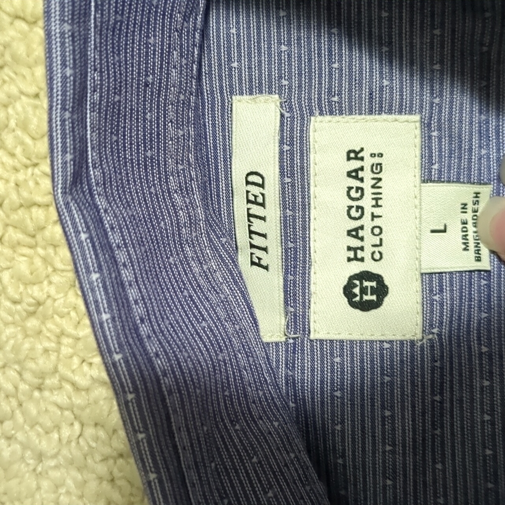 New Haggar short sleeve button shirt - Picture 2 of 10